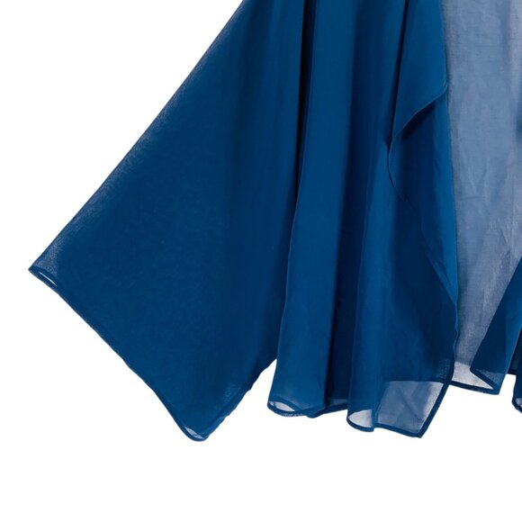 plus size  Short Sleeve Kimono /coverup bolero Lightweight Cover Up Shrug SZ 2X - Picture 12 of 16